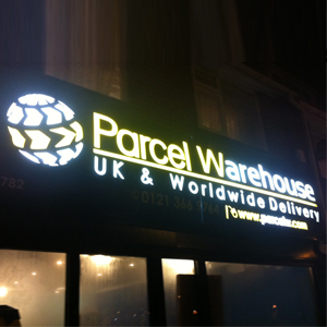 Parcel warehouse